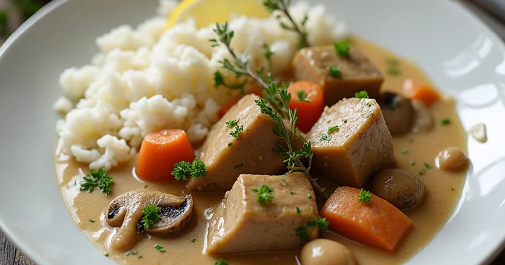 blanquette de veau Cookeo