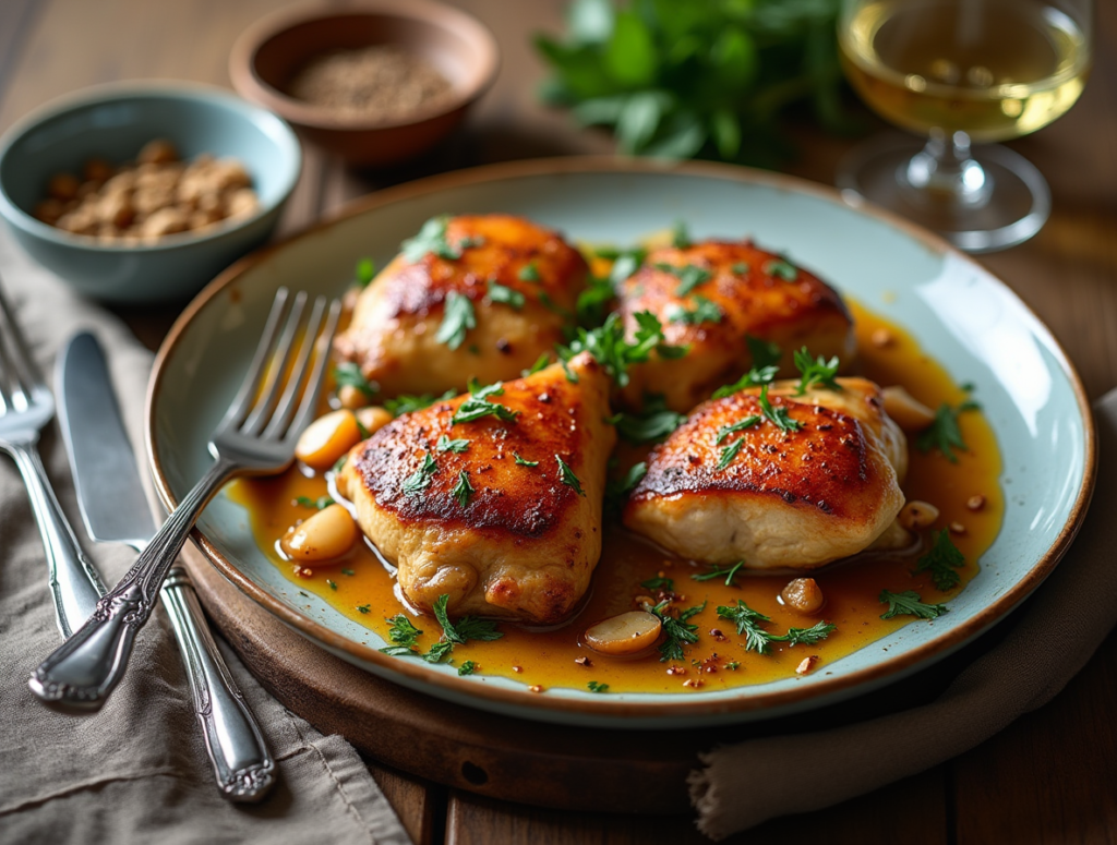 Poulet Sauté